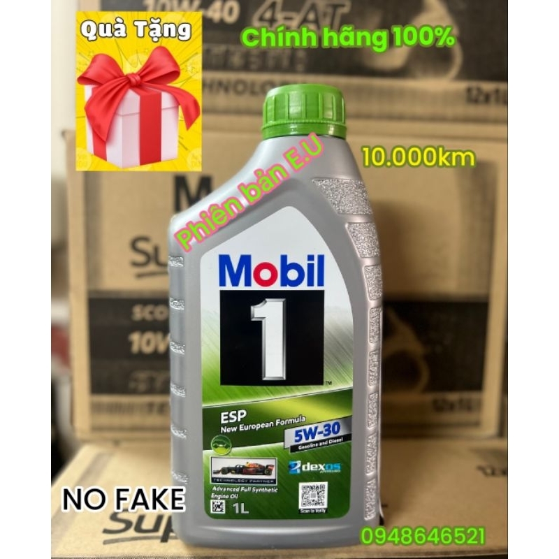 Nhớt động cơ ô tô mobil 1 ESP 5w30 1L chính hãng