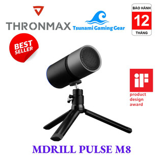 Bộ Micro Thu Âm Livestream Thronmax Mdrill Pulse M8 - Hàng chính hãng