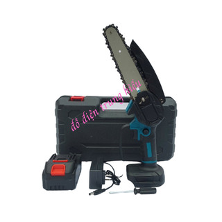Cưa máy cầm tay,Cưa xích pin mini xích 6in máy cưa cầm tay