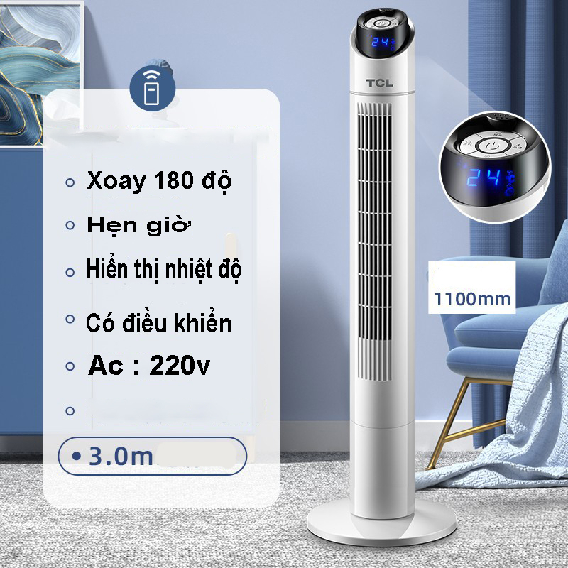Quạt tháp TCL - Quạt trụ TCL nội địa Trung Quốc - Cao 1,1m