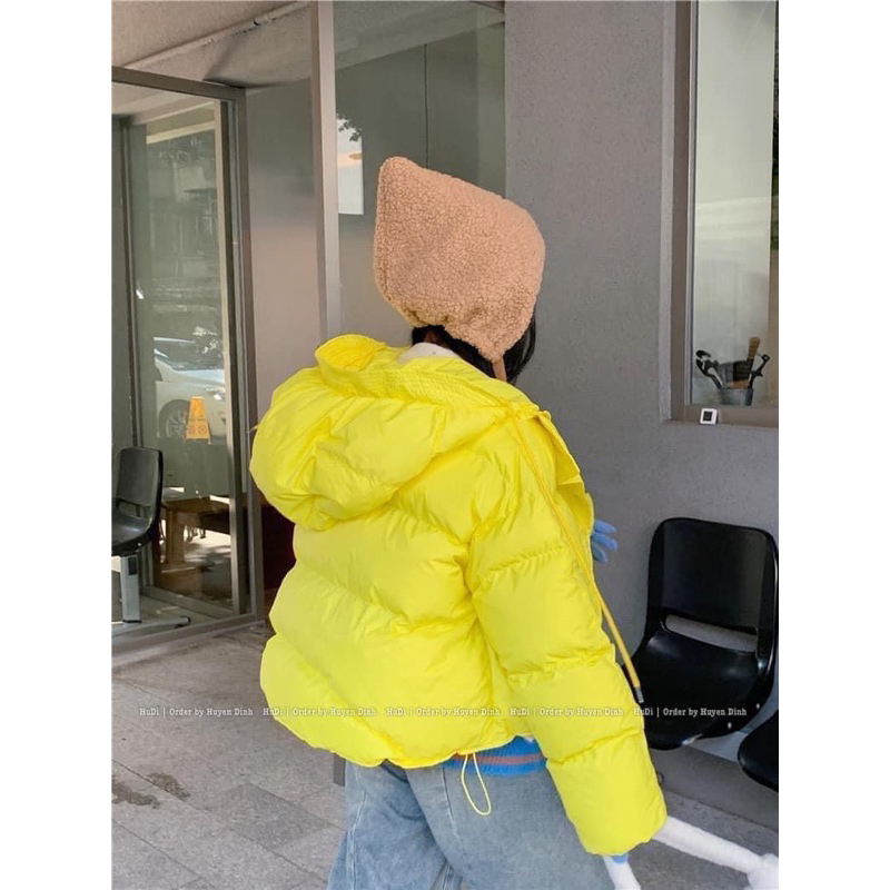 Áo phao béo dáng ngắn ulzzang