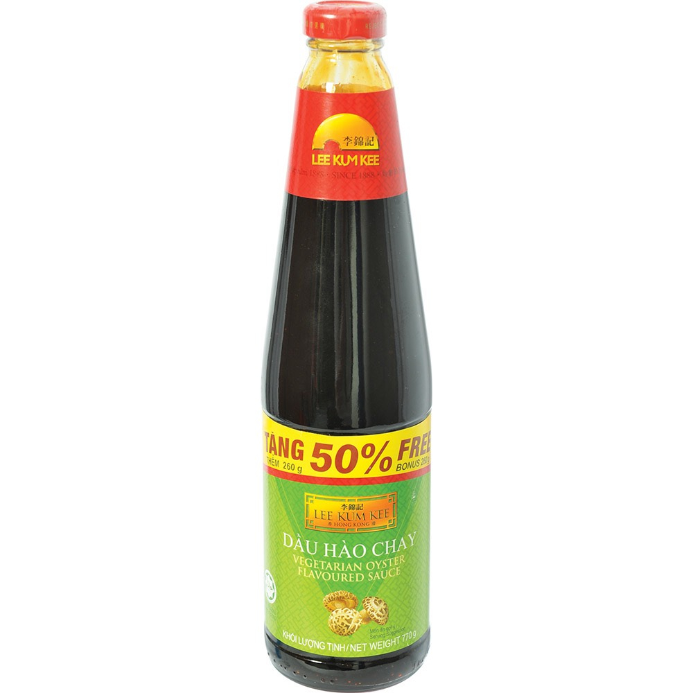 Dầu hào chay Lee Kum Kee (770g - 510g - 255g)