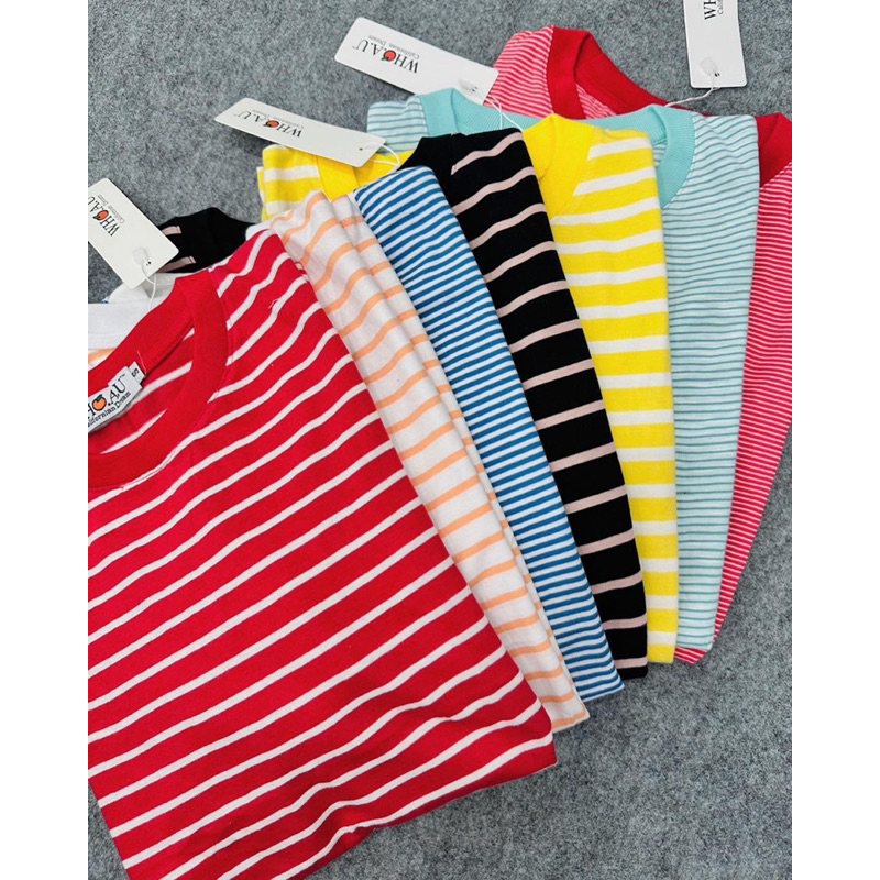 Áo thun sọc Whoau siêu xinh