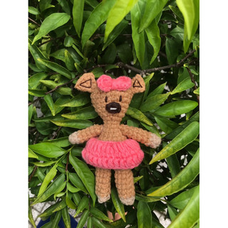 Móc khoá gấu teddy bears handmade [ảnh thật phía sau]