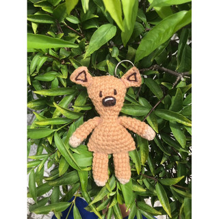 Móc khoá gấu teddy bears handmade [ảnh thật phía sau]