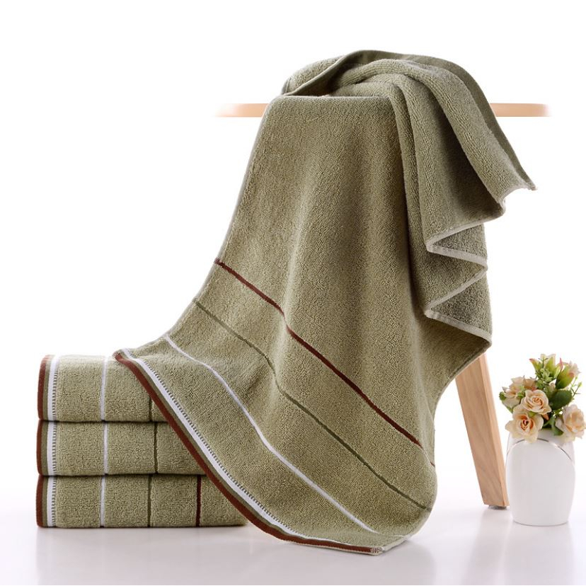 Khuyến Mãi 🔴 Khăn Mặt, Khăn Lau Đầu, Khăn tắm100% Cotton size 35*75cm Siêu Thấm Hút