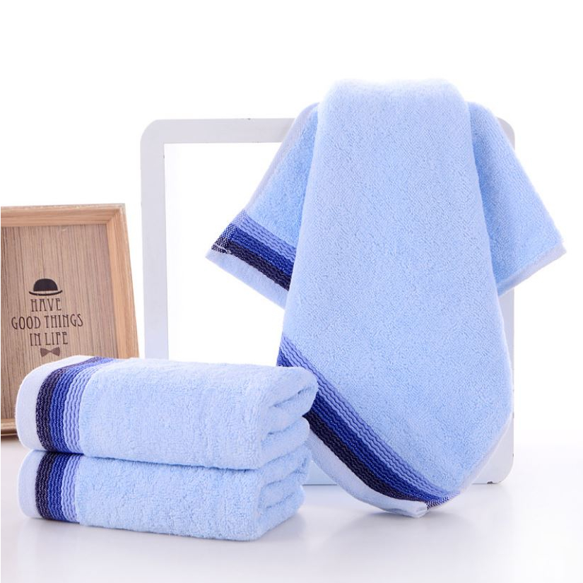 Khuyến Mãi 🔴 Khăn Mặt, Khăn Lau Đầu, Khăn tắm100% Cotton size 35*75cm Siêu Thấm Hút