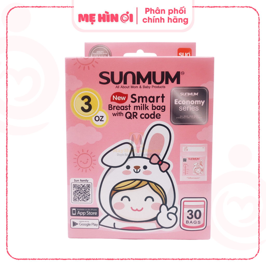 TÚI TRỮ SỮA SUNMUM 150ml và 250ml