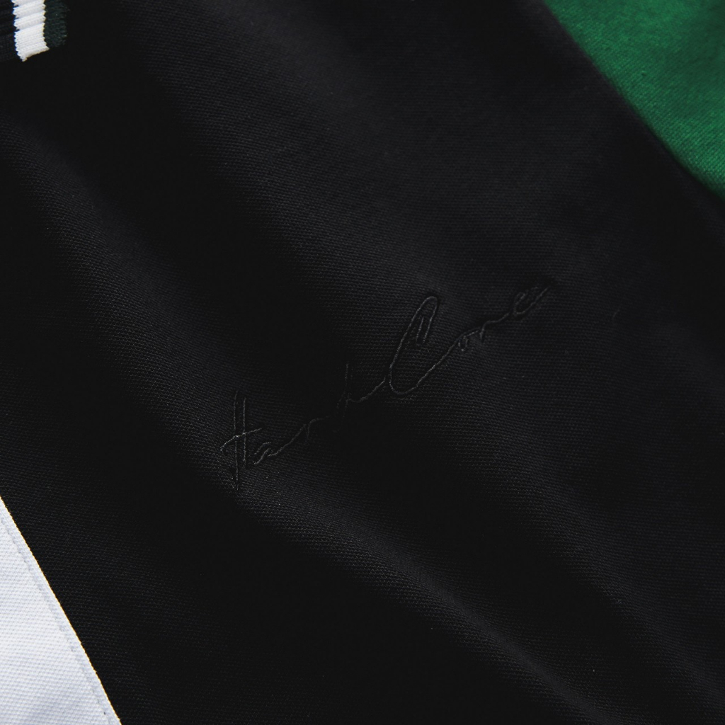 Big size - Áo thun polo cổ gân ba sọc nam big size phối màu thời trang <140kg