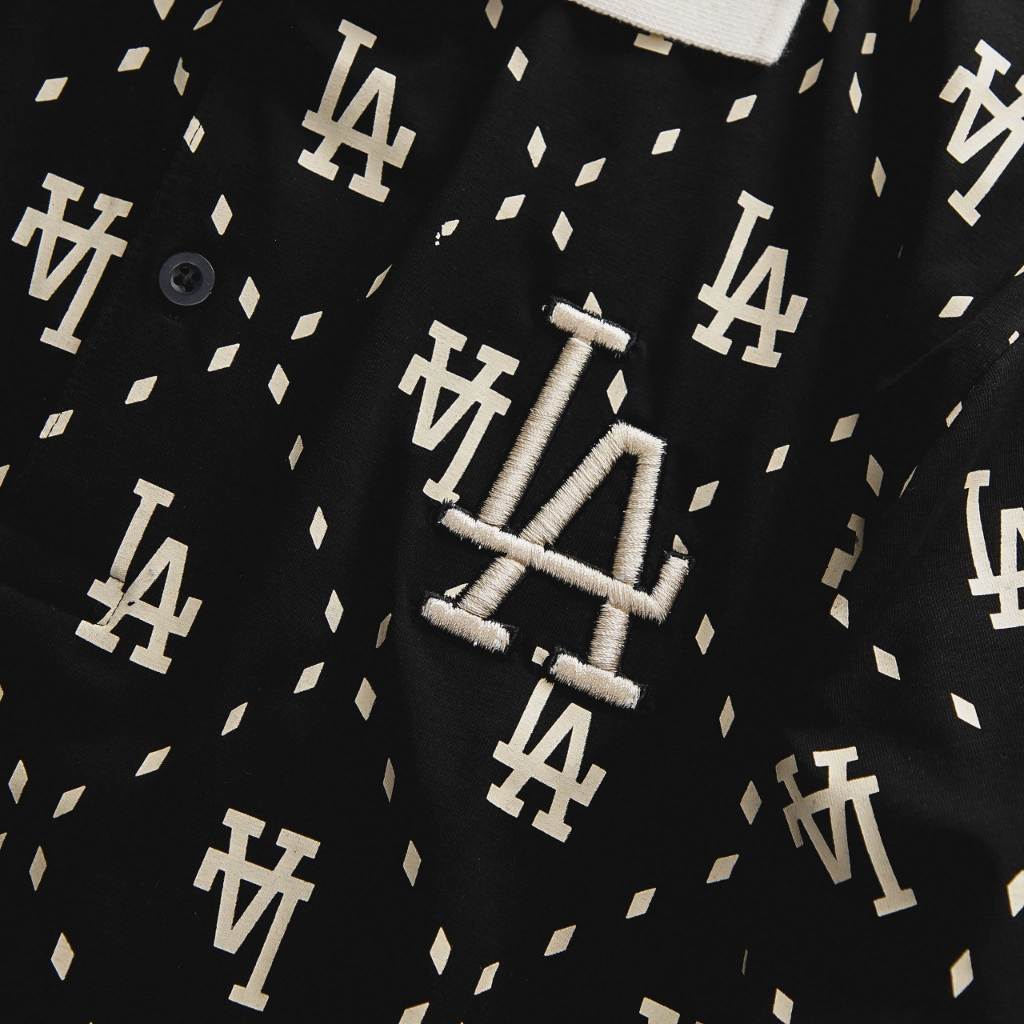 Big size - Áo thun polo nam big size in toàn thân LA chất vải cotton 4 chiều <140kg