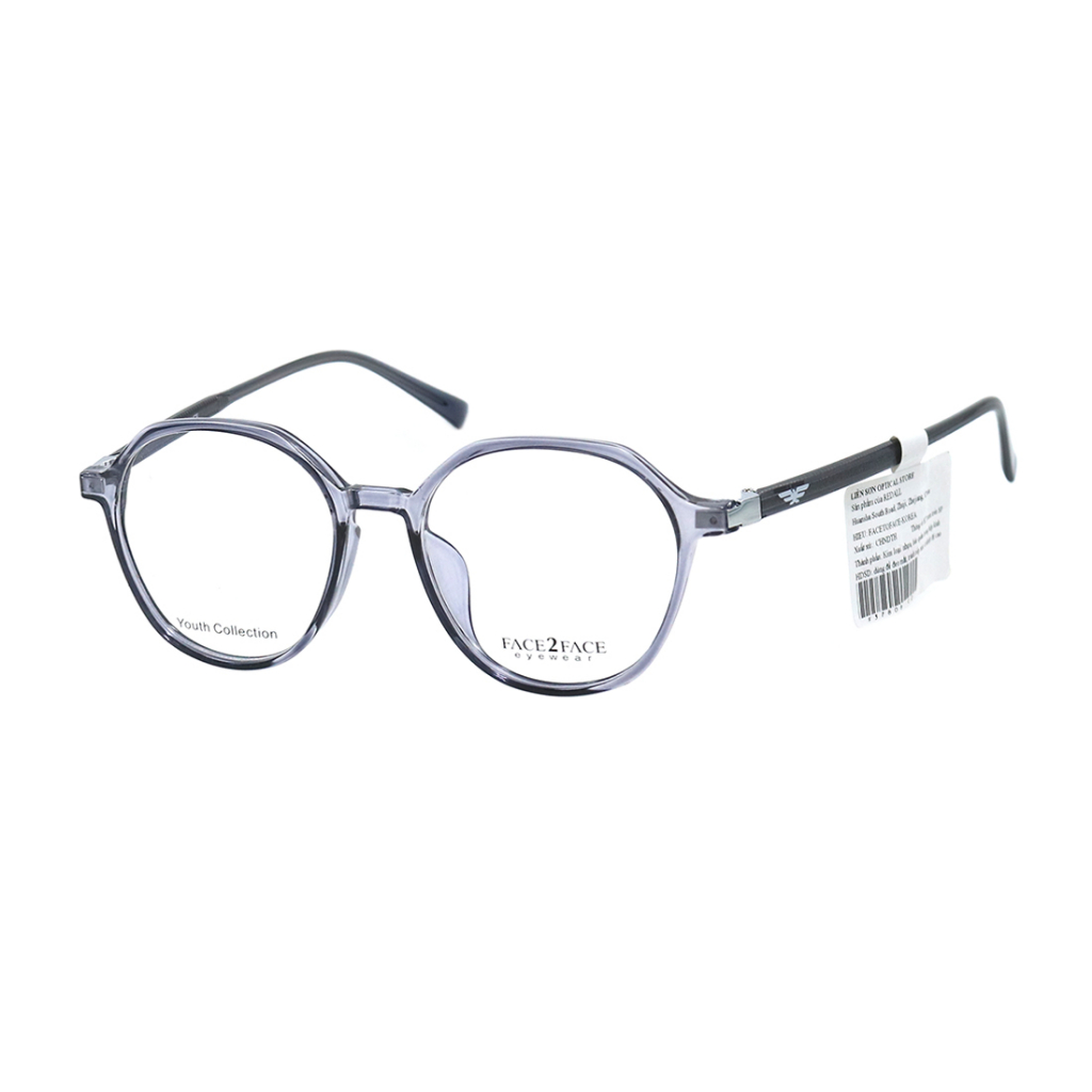 Gọng kính nam nữ thời trang Face2Face F37808  chính hãng