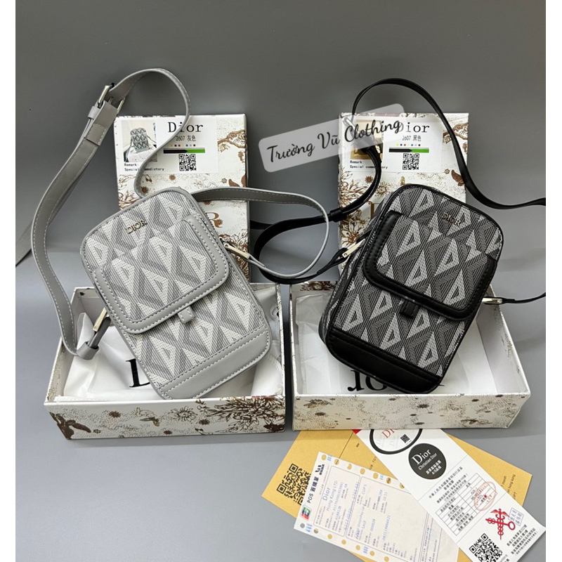 Túi Di_Or Nam Nữ Quảng Châu/Túi Đeo Chéo Nam Nữ Ful Box KT:20*13*7