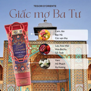 Sữa tắm nước hoa ý tesori d'oriente 14 mùi hương quyến rũ 250ml