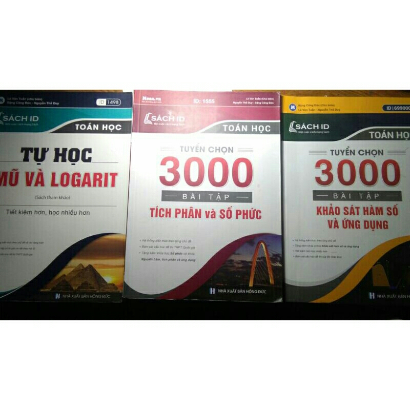 COMBO 3q Khảo sát hàm số, Mũ - lôgarit , Nguyên hàm - Tích phân