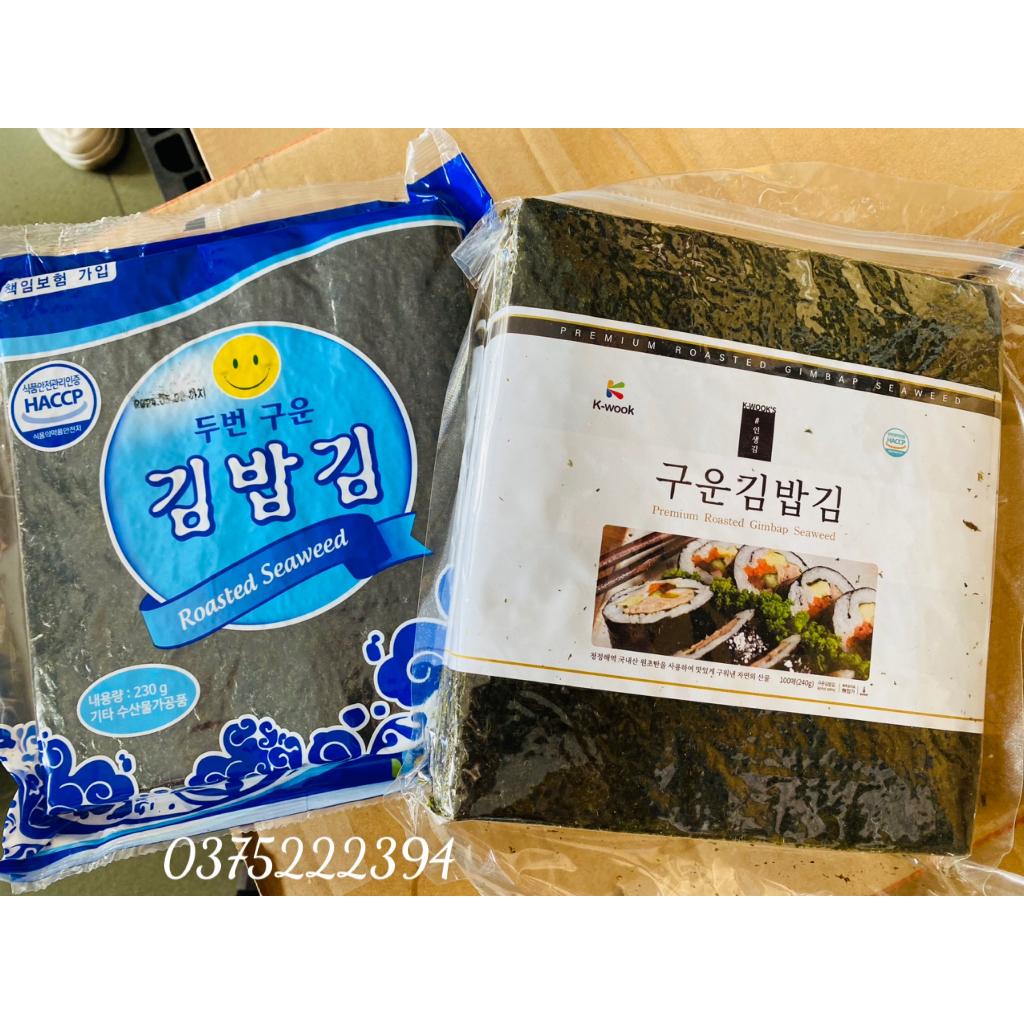 Lá rong biển cuộn kimbap - 100 lá