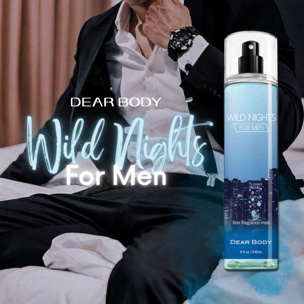 XỊT THƠM TOÀN THÂN FOR MEN - BODY MIST DEAR BODY 236ml - Dành Cho Nam - Hương Thơm Nam Tính - Mạnh Mẽ - Thu Hút