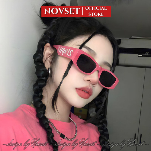Kính mắt nữ TONE HỒNG NOVSET kiếng mắt tạo kiểu hot trend [ MÃ M705 - KÍNH HỒNG ]