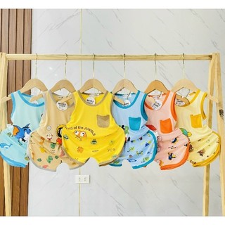 BỘ THUN LẠNH MINKYMOM BÉ TRAI   BÉ GÁI ( MẪU NGẪU NHIÊN)