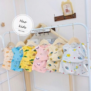 BỘ THUN LẠNH MINKYMOM BÉ TRAI   BÉ GÁI ( MẪU NGẪU NHIÊN)