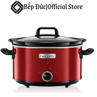 Nồi nấu chậm crock pot, nồi hầm, nồi kho cá, nồi nấu cháo, dung tích 3.5l, nhập đức, bh 12 tháng, bepduc_99