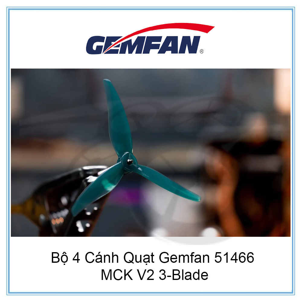 Bộ 4 Cánh Quạt Gemfan 51466 MCK V2 3-Blade