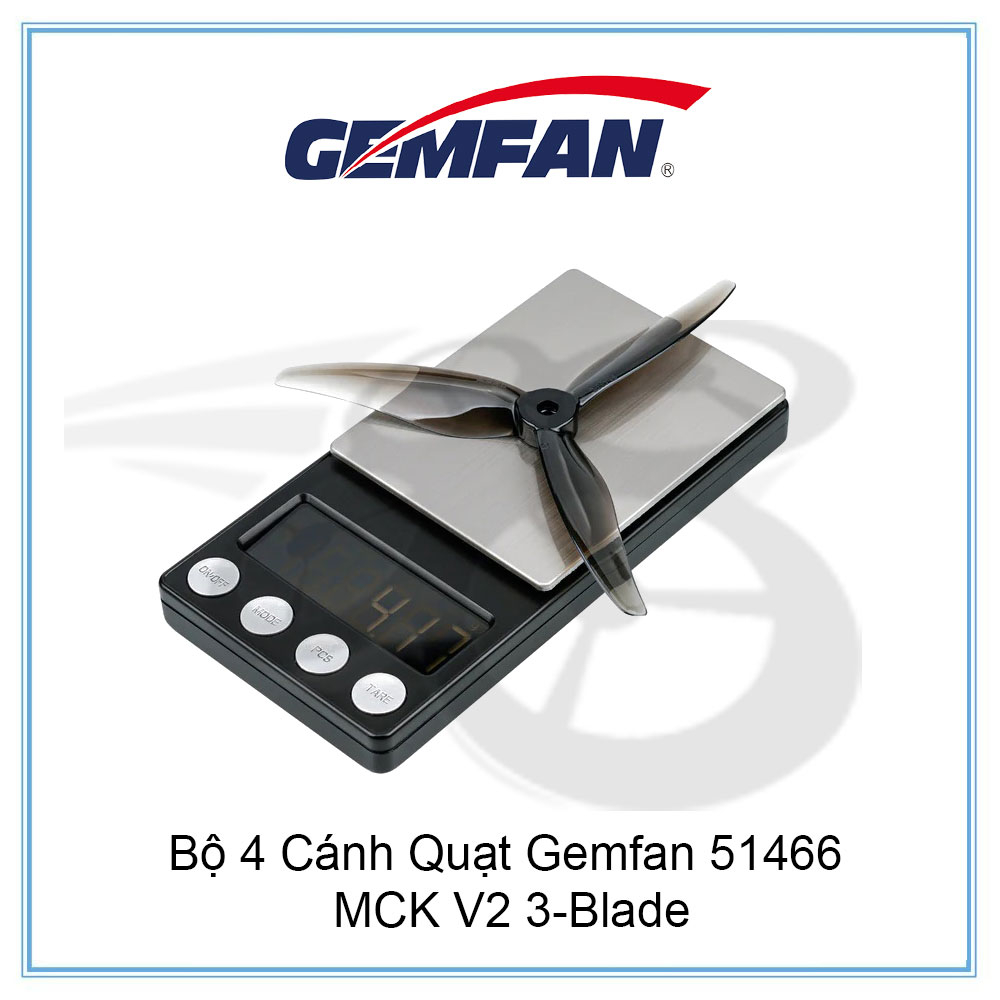 Bộ 4 Cánh Quạt Gemfan 51466 MCK V2 3-Blade
