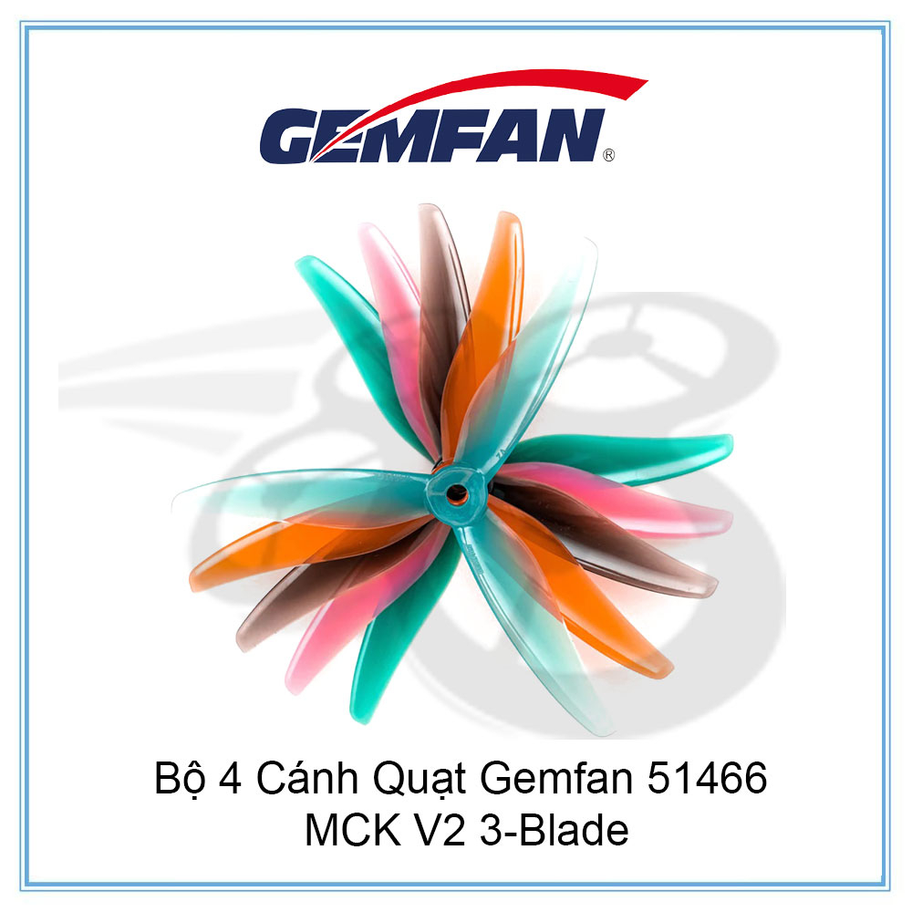 Bộ 4 Cánh Quạt Gemfan 51466 MCK V2 3-Blade