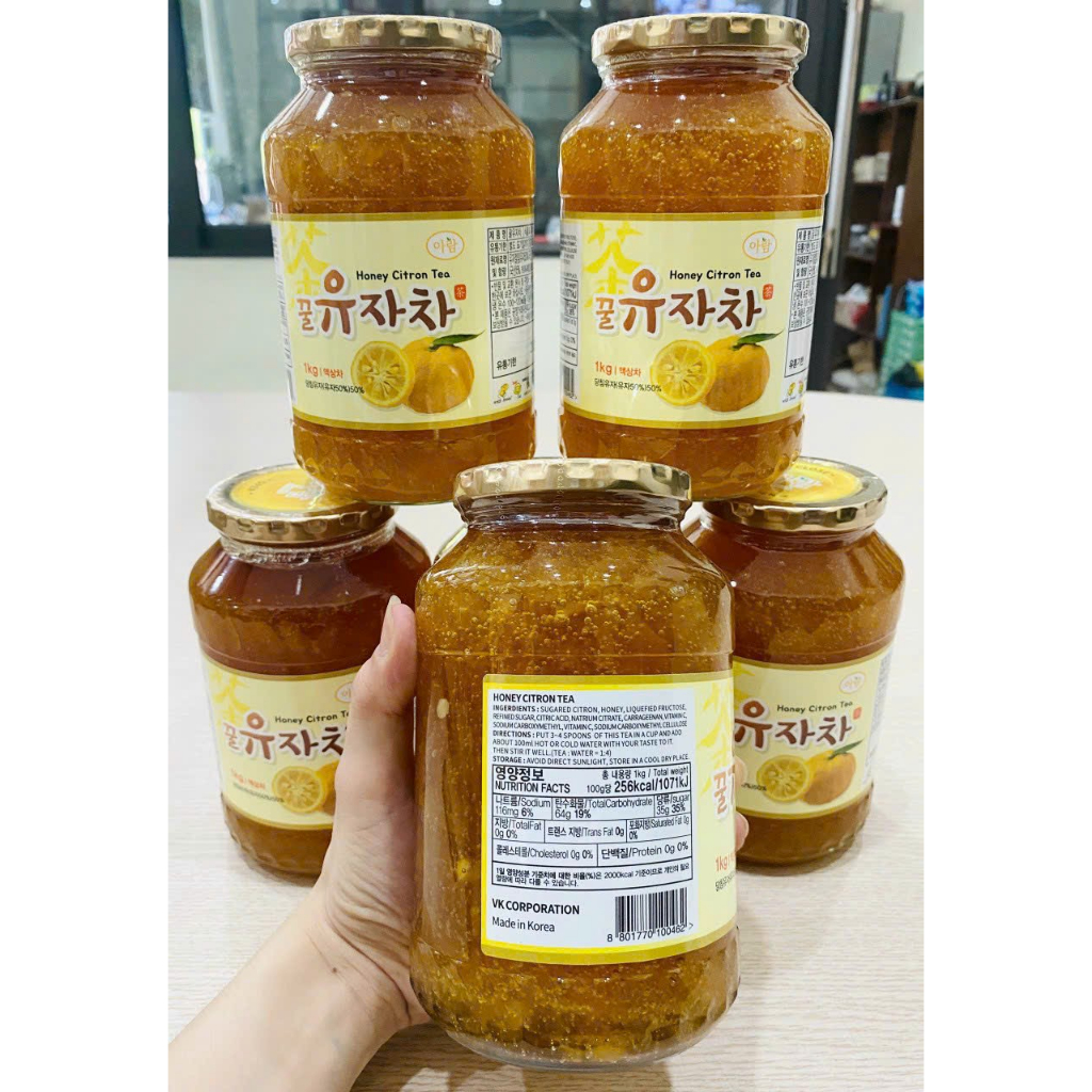 Mật Ong Chanh Vàng Hàn Quốc - Hũ 1kg