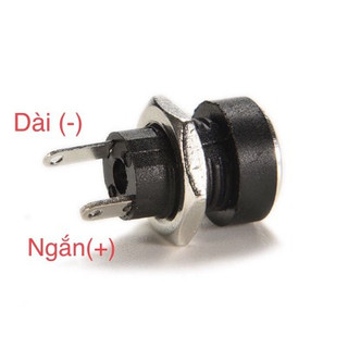 Giắc dc chân cắm sạc 5.5x 2.1cm