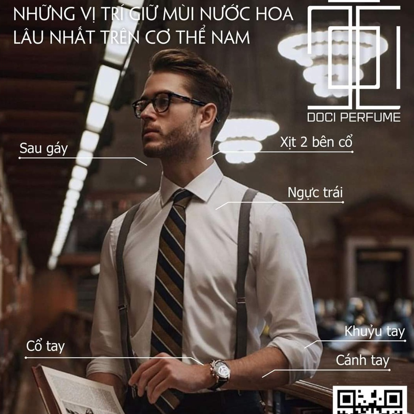 Nước Hoa VERSACE EROS 25ml - DOCI PERFUME , Nam Tính , Quyến Rũ , Nổi Bậc , Dạng Xịt Phun Sương , Nước Hoa Chiết