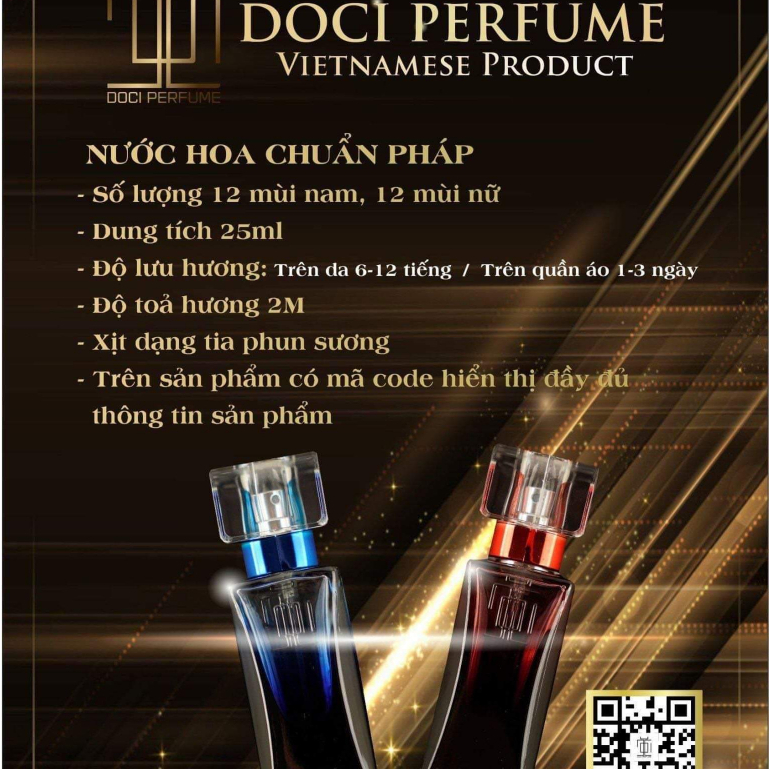 Nước Hoa VERSACE EROS 25ml - DOCI PERFUME , Nam Tính , Quyến Rũ , Nổi Bậc , Dạng Xịt Phun Sương , Nước Hoa Chiết