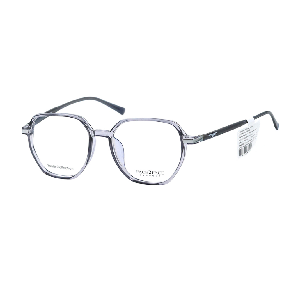 Gọng kính nam nữ thời trang Face2Face F37828  chính hãng