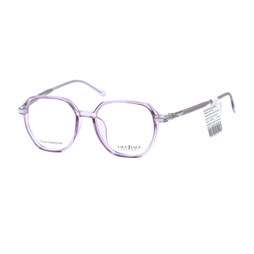Gọng kính nam nữ thời trang Face2Face F37828  chính hãng