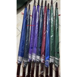 Ô dù cán gỗ cỡ lớn nan kép siêu to siêu rẻ