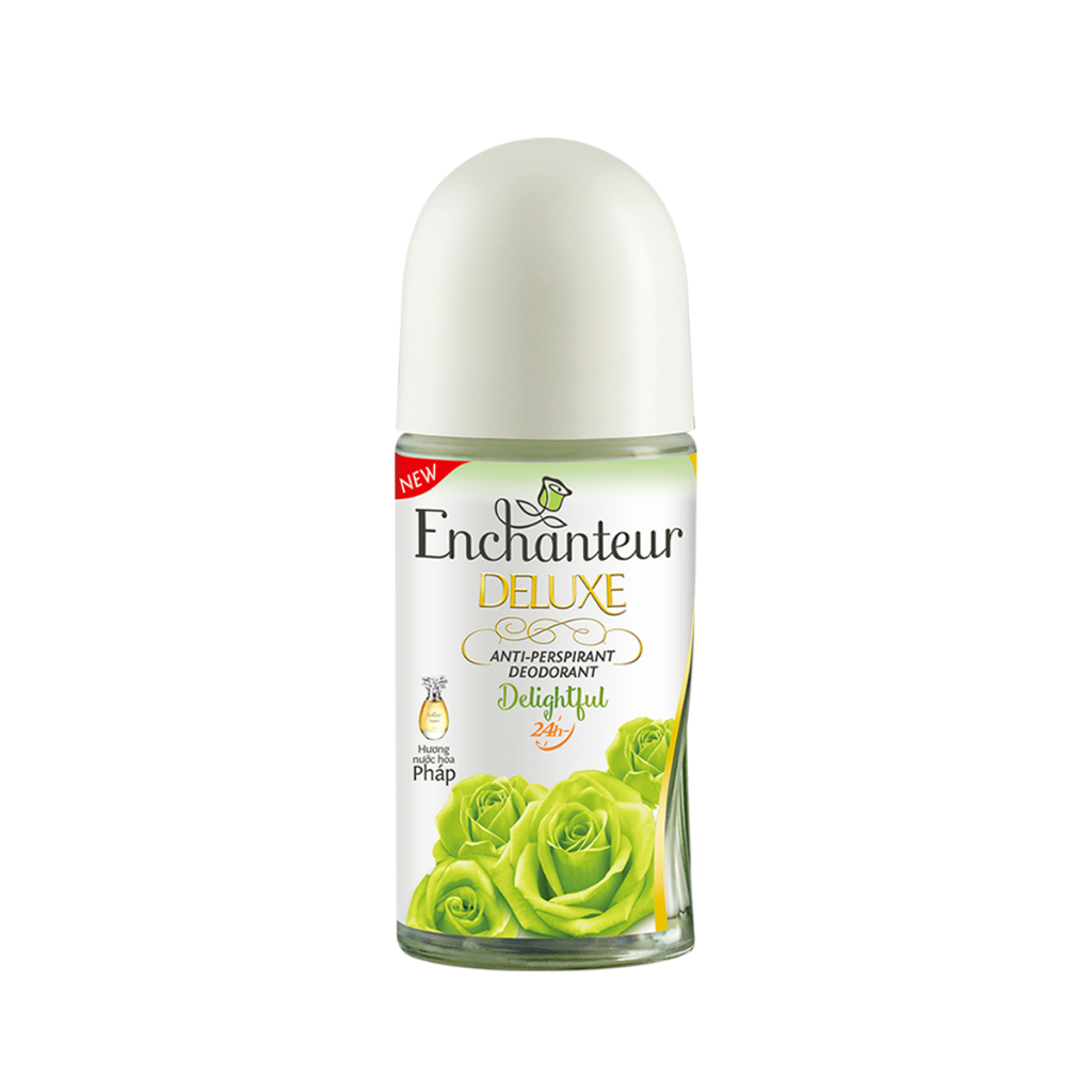 Lăn khử mùi nước hoa Enchanteur hương Delightful 50ml/ chai