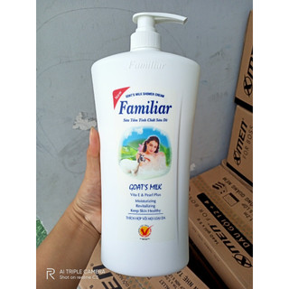 Sữa tắm dưỡng trắng da tinh chất sữa dê Familiar Goat's Milk 1lit