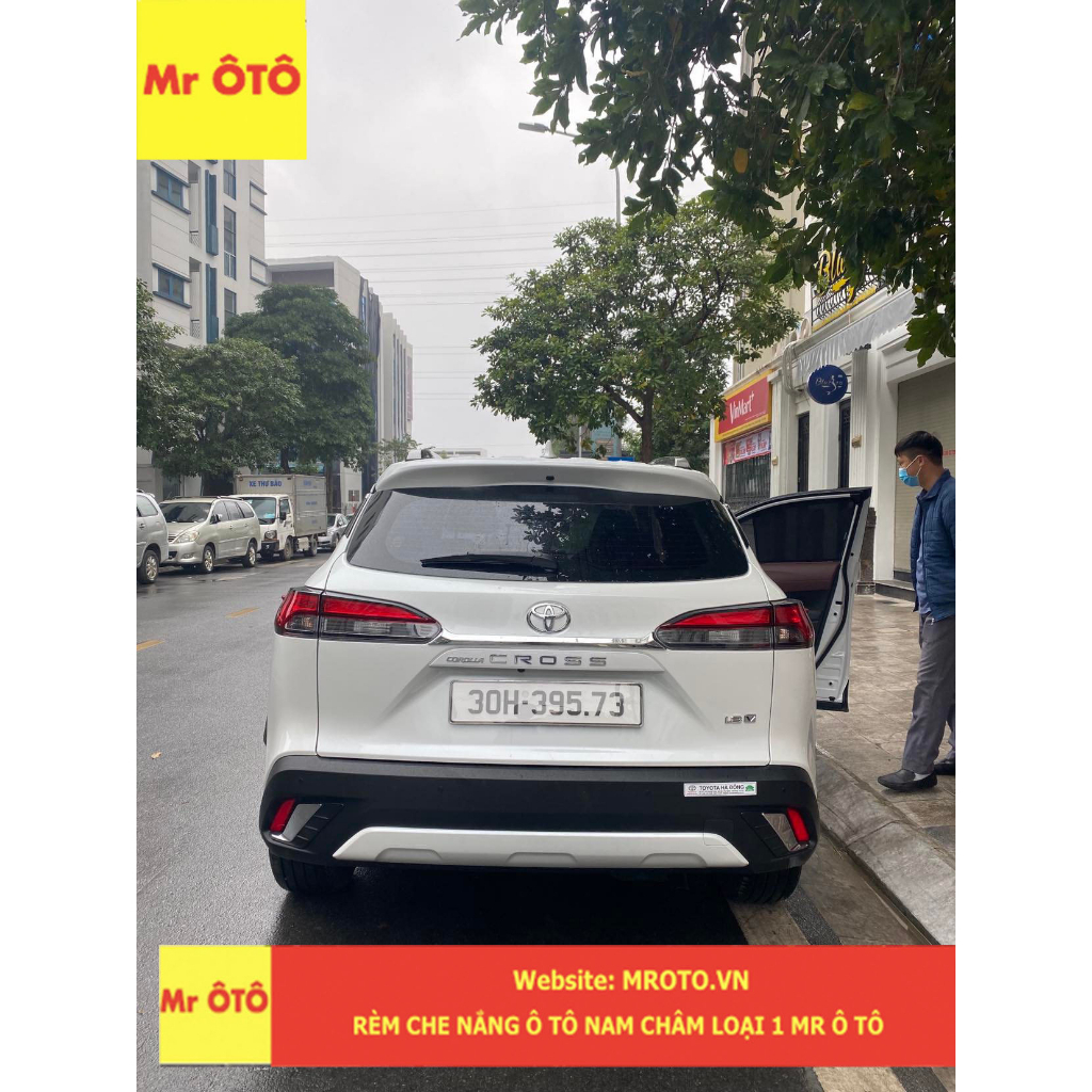 Rèm Che Nắng Nam Châm Chống Tia UV Cho Xe TOYOTA CROSS , Hàng Loại 1 Mr Ô Tô