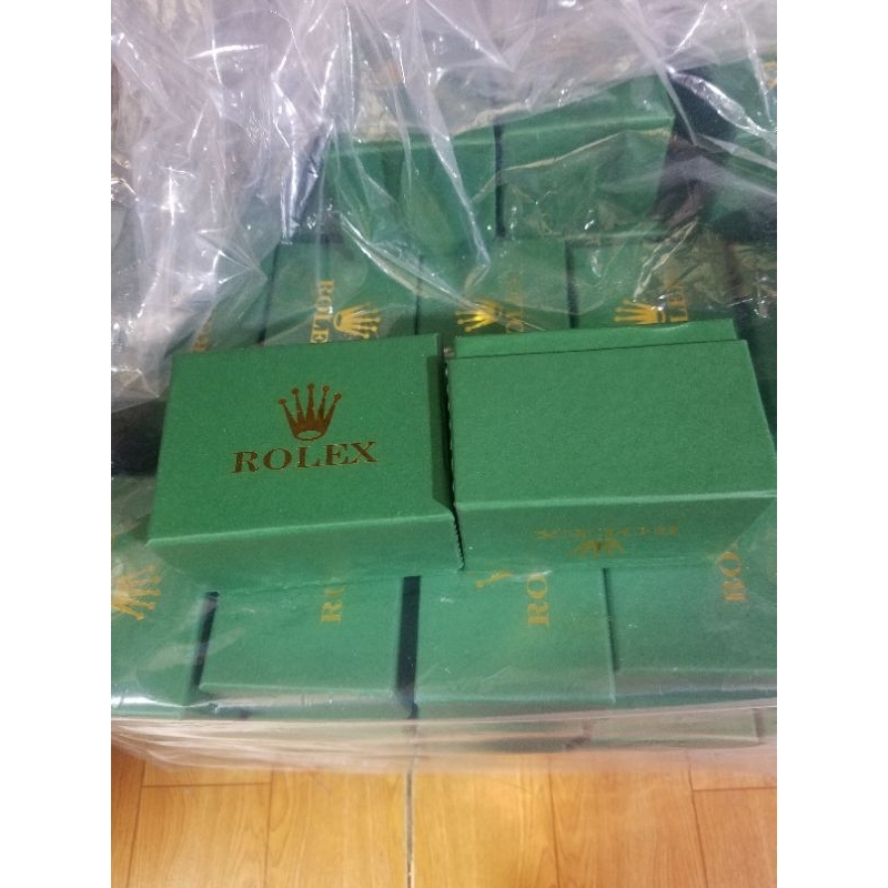 Hộp Rolex xanh Hộp cứng đẹp