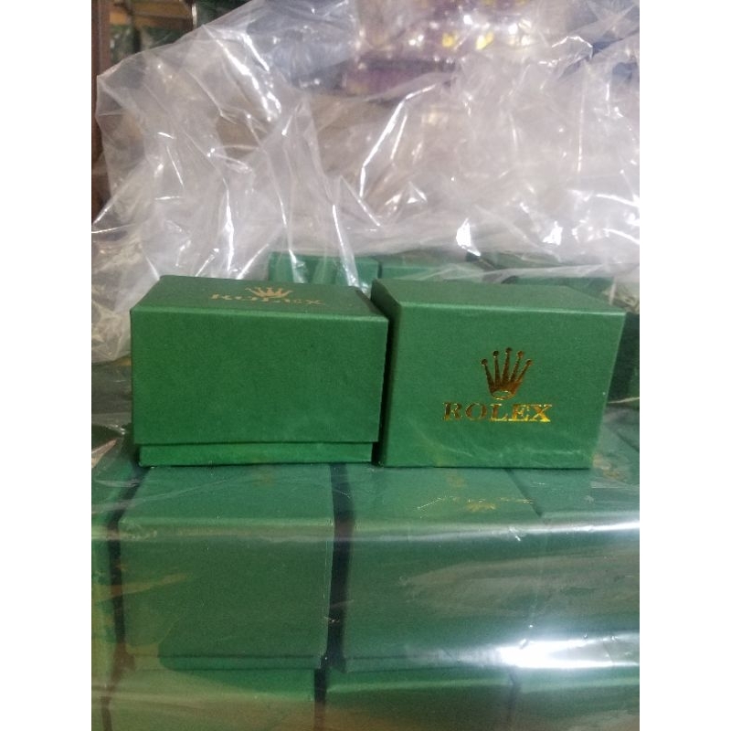Hộp Rolex xanh Hộp cứng đẹp