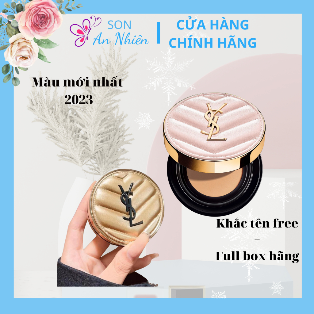 Phấn Nước YSL Cushion Touche Éclat Glow Pact - bản Hồng mới 2022