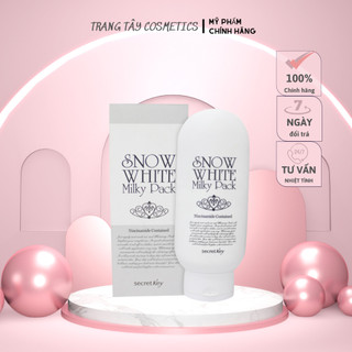 Kem ủ trắng secret key body snow white milky pack 200g