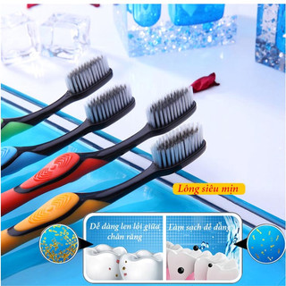 Bàn chải đánh răng hàn quốc - bàn chải đánh răng than tre hoạt tính bossi hàn quốc