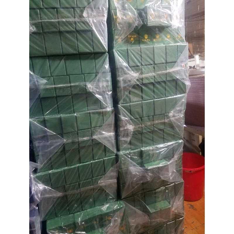 Hộp Rolex xanh Hộp cứng đẹp