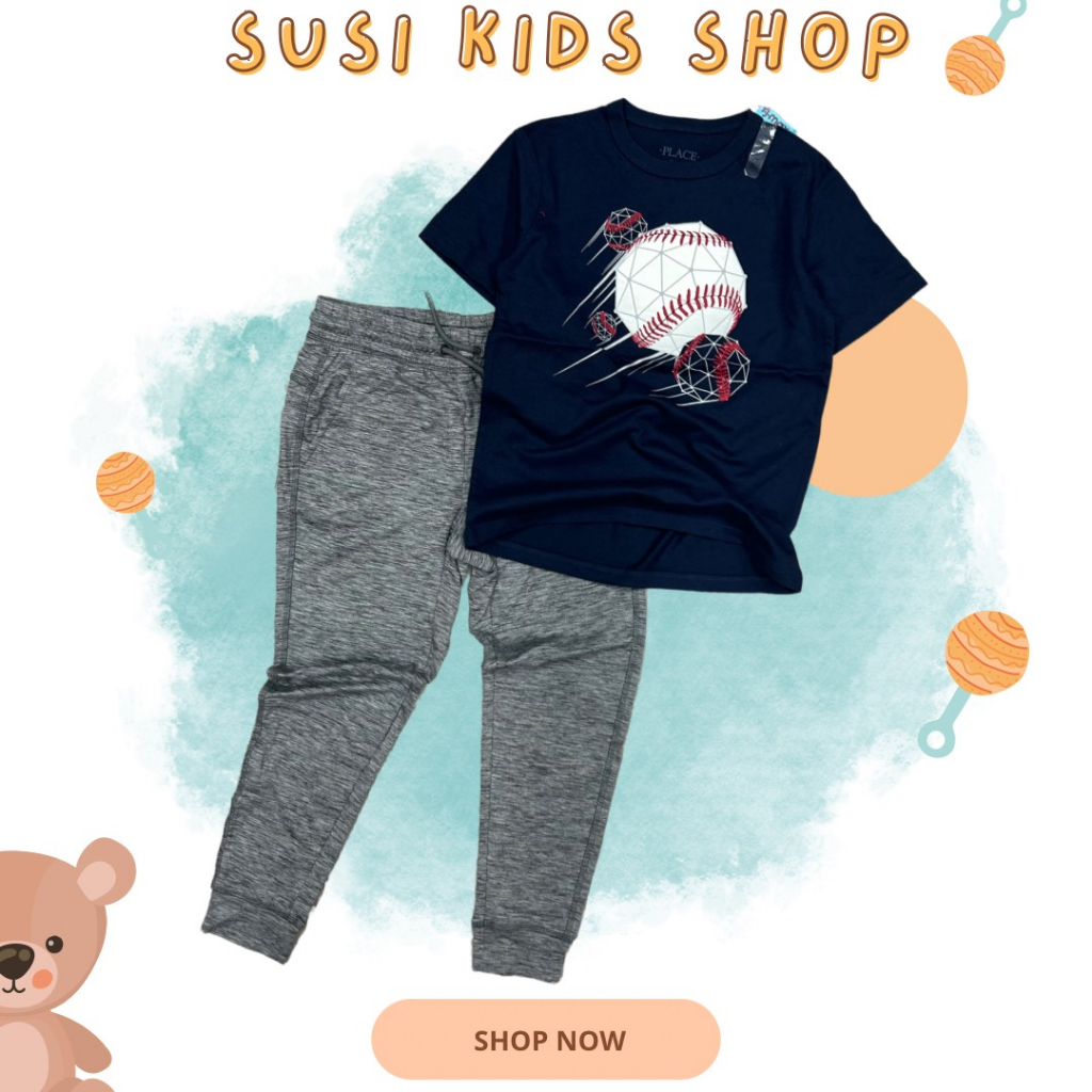 Jogger Dài Cho Bé - Chất Thun Mềm Mại, Co Dãn 4 Chiều - Trai Gái Đều Mặc Được - Size 18-45kg - SuSiKids Shop