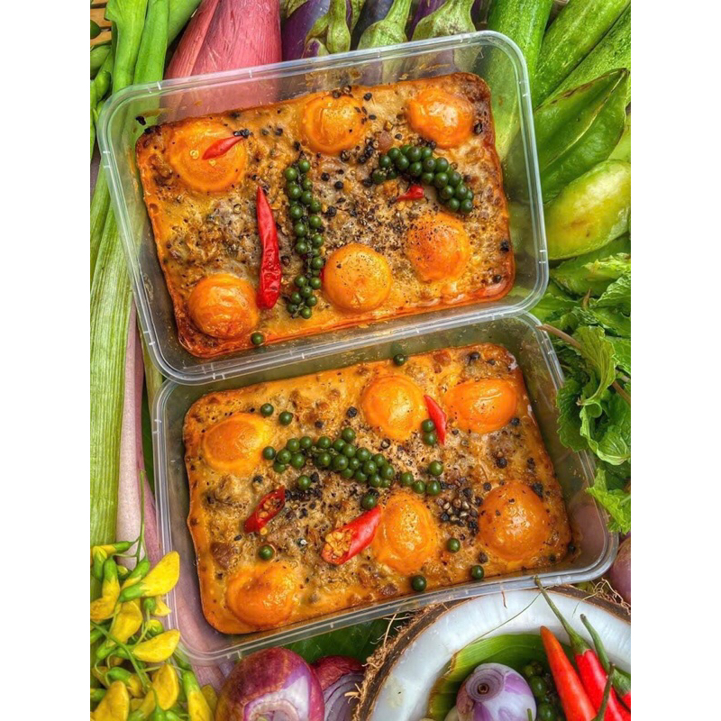 MẮM LÓC CHƯNG THỊT TRỨNG MUỐI 500gr