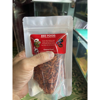 Thức Ăn Cho Cá Lóc Cảnh ( Channa Lee Red Food )