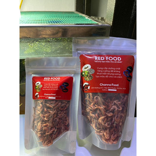 Thức Ăn Cho Cá Lóc Cảnh ( Channa Lee Red Food )