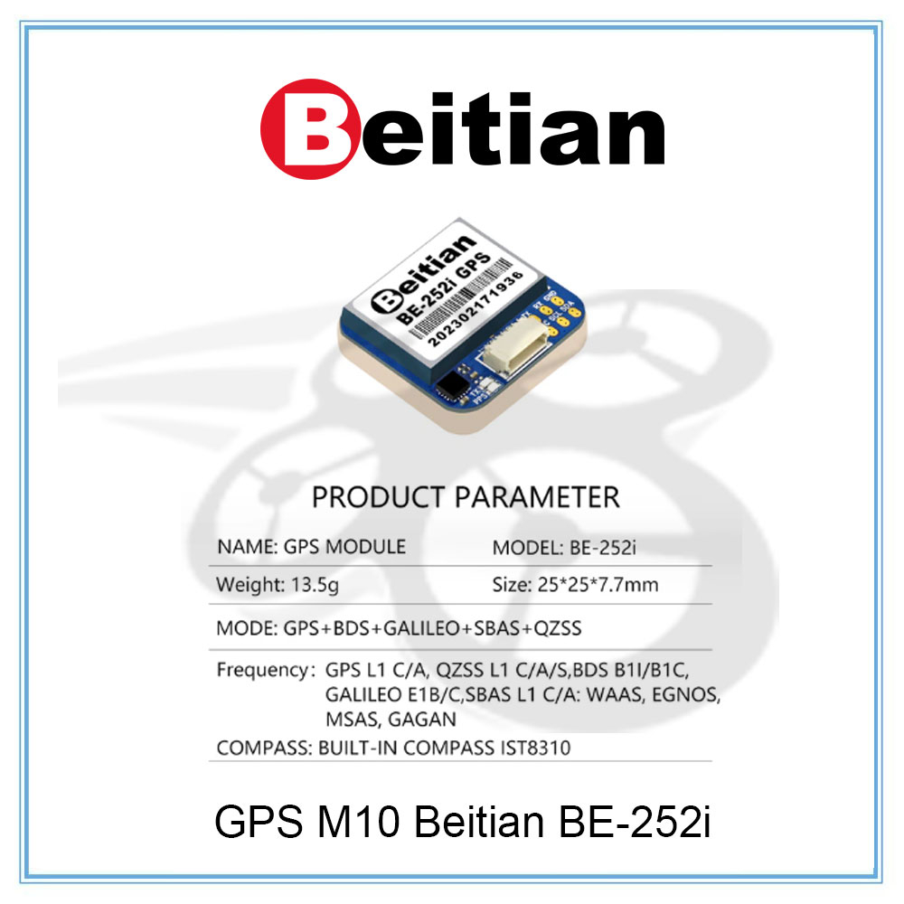 GPS M10 Beitian BE-252i Build-in Compass chính hãng