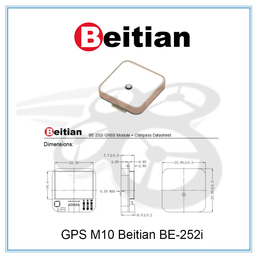 GPS M10 Beitian BE-252i Build-in Compass chính hãng