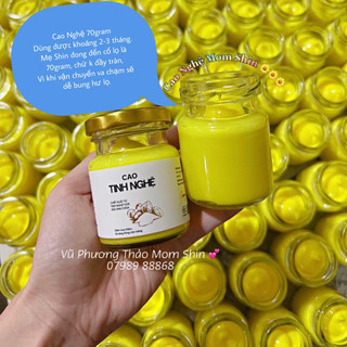 Cao tinh nghệ Mom Shin 70gr | Chăm sóc da mụn thâm nám tàn nhang